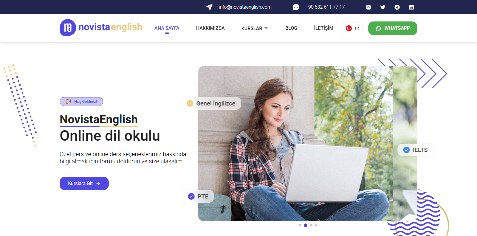 Novista English — Online Language School
